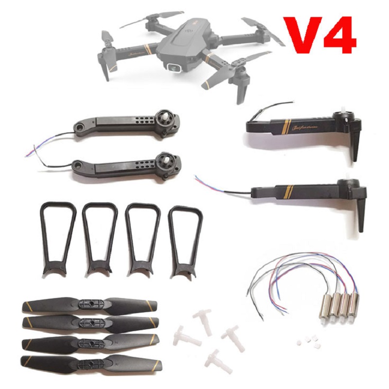 Eachine Drone E010 - 4D-V4 와이파이 FPV RC 드론, 4DRC