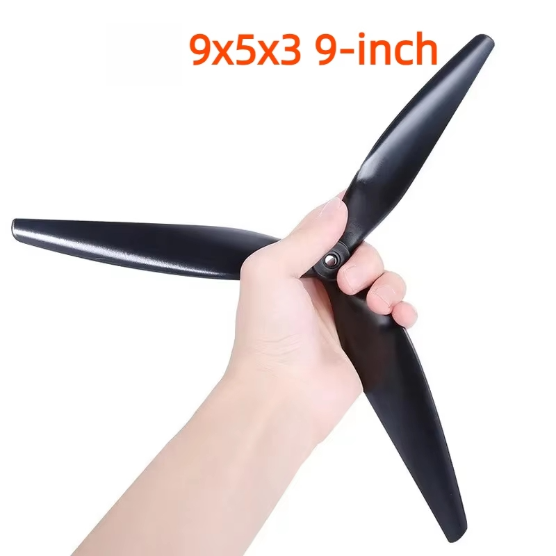 Fpv Drone Propeller - 9인치 3날 프로펠러, 9x5x3, 시계 방향/반시계