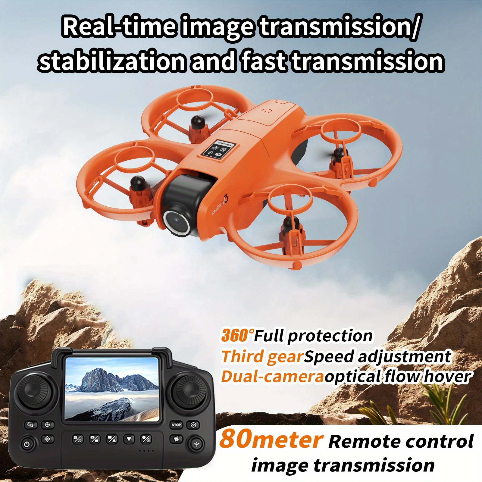 Fpv Drone Charger - YL3 휴대용 접이식 드론, HD 듀얼